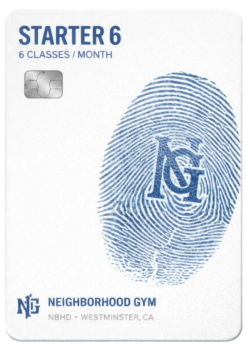 Membership lane card