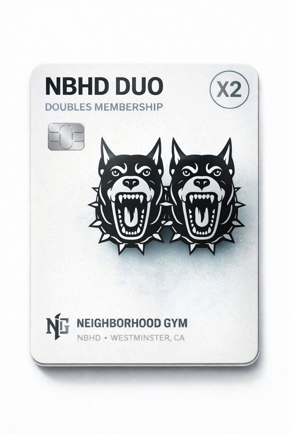 NBHD Duo membership card