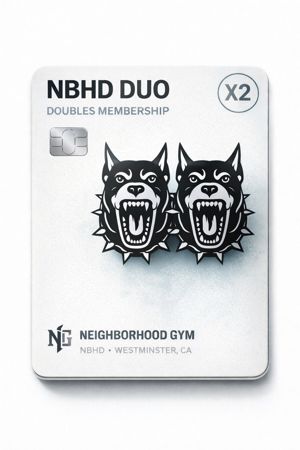 NBHD Duo membership card